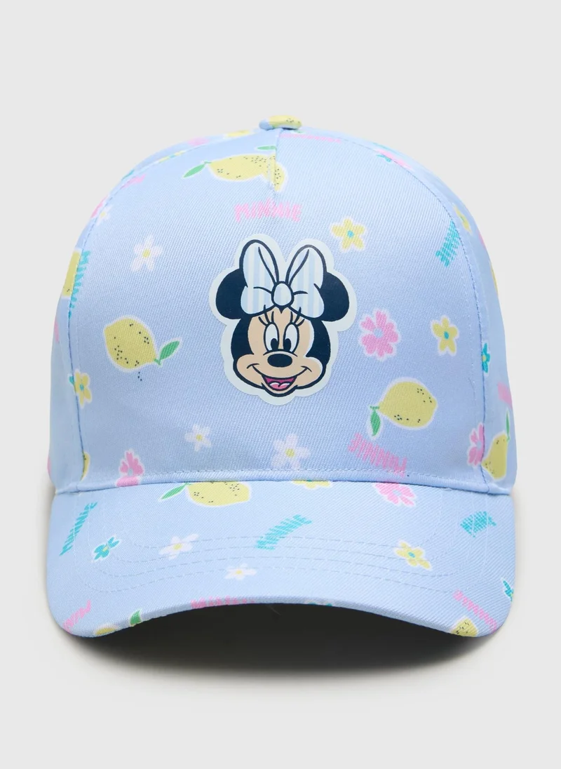 Matalan Disney Girls Blue Minnie Cap